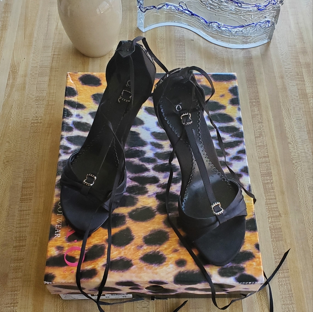 XOXO Twinkle Gladiator Heels
